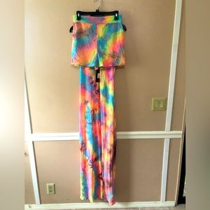 Sheer beach set duster with shorts size XL